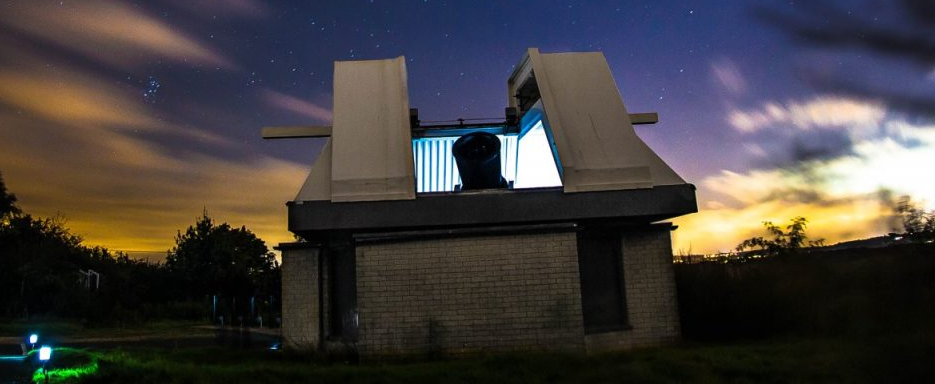 MHT telescope at Alston Observatory. Image credit: Mark Norris